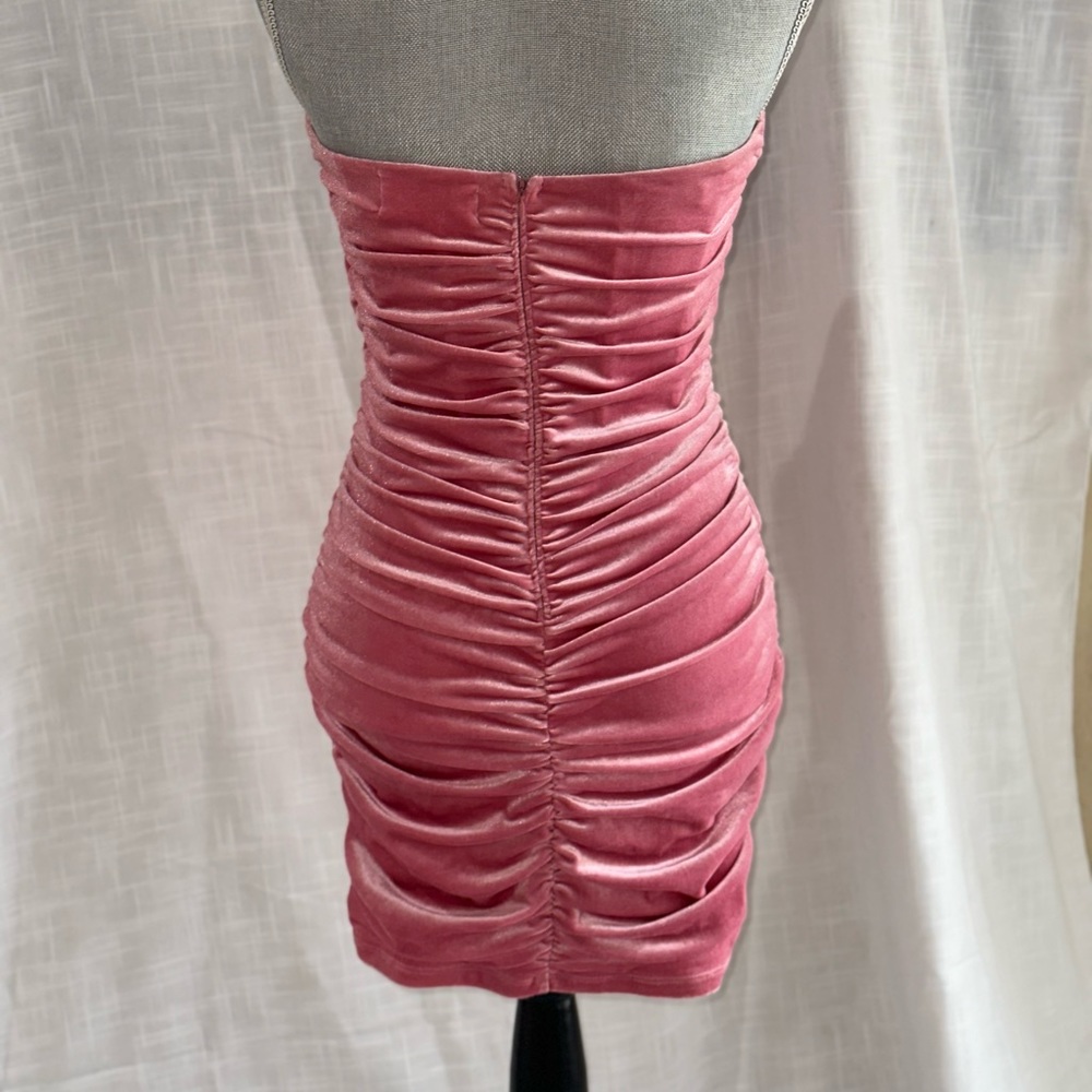 Doll House Velvet Mini Dress - Picture 4 of 8